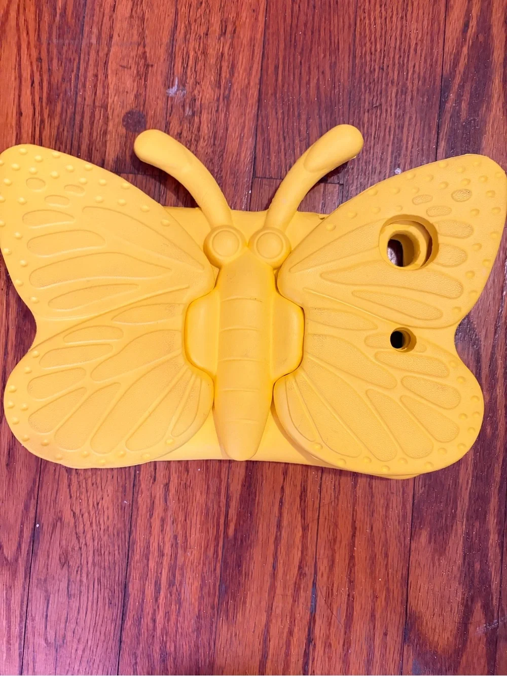 Yellow Butterfly Kids Tablet Case - Durable Protective Cover